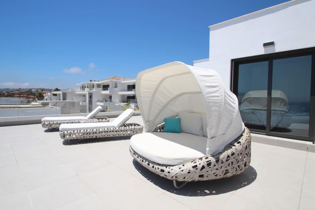 Luxurious Penthouse With Huge Panoramic Terrace Appartamento San Roque  Esterno foto